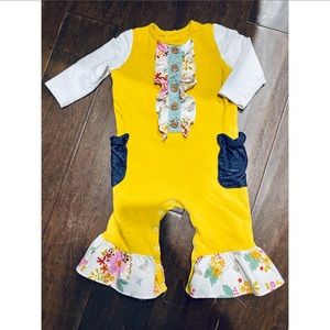 RicRac & Ruffles romper 12 months